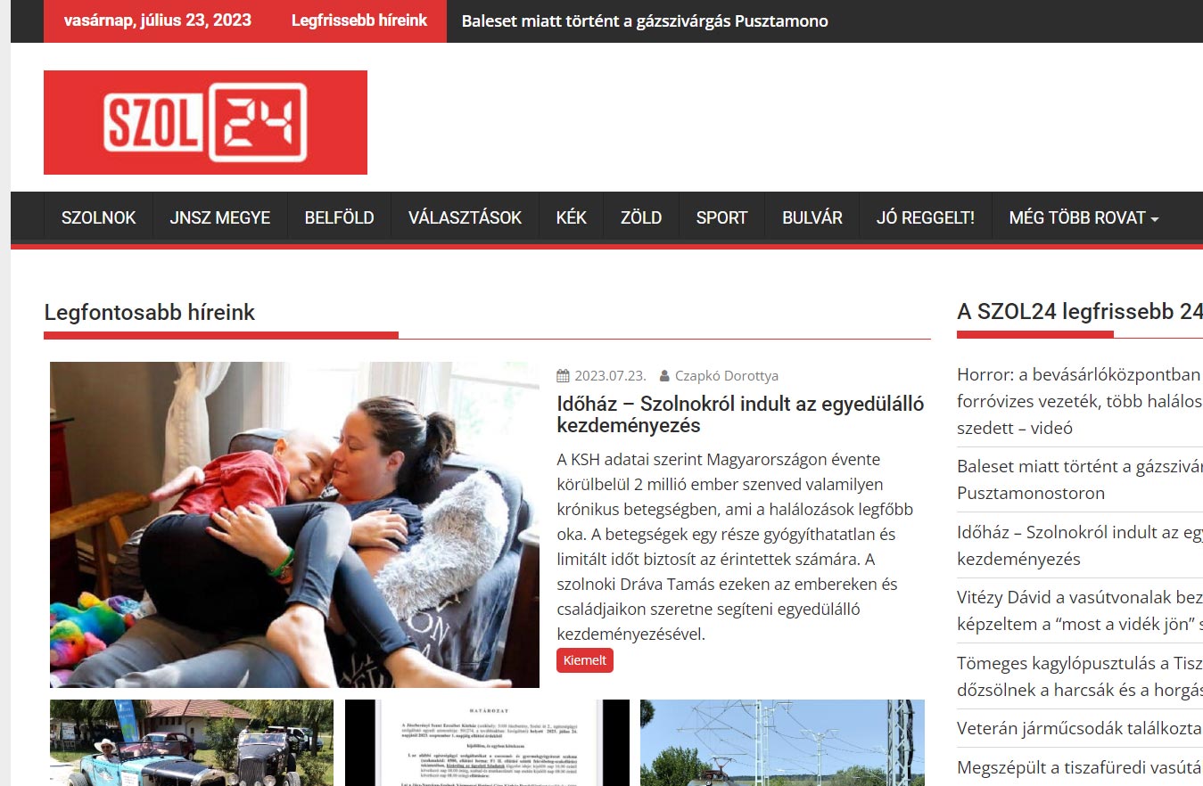 SajtómegjelenésSZOL24 / 2023 JÚLIUS